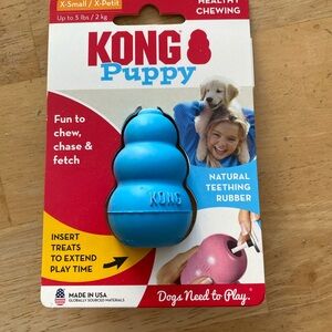 KONG Puppy Chew Toy in Blue